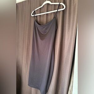Elegant Black Slip Dress